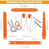 Terminal Removal Kit 96 Pcs - Electrical Connector Pin Extractor Set for Automotive, Car, Household Devices - Depinning and Wire Terminal Release Tools