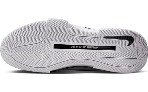 Nike Zoom GP Challenge 1 Men's Hard Court Tennis Shoes (FB3147-101, White/White/Black) Size 133