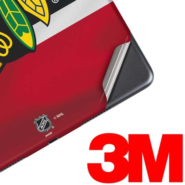 Skinit Decal Tablet Skin Compatible with iPad Air 13in M2 (2024) - Officially Licensed NHL Chicago Blackhawks Jersey Design