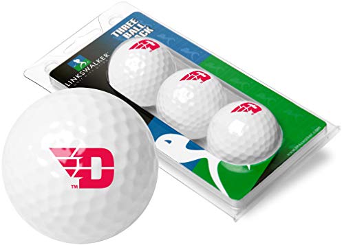 Linkswalker Dayton Flyers - 3 Golf Ball Sleeve #TOP6