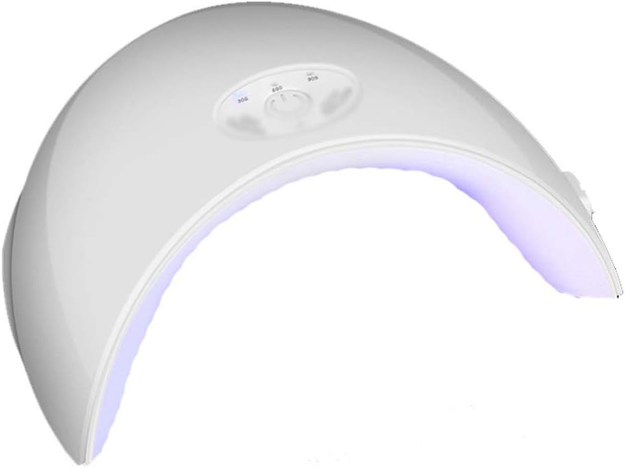 Nail Light,36W LED Lamp Nail Dryer 12 LEDs Gel Polish with 30,60s,90s Timer Connector