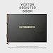 Officewerks Visitors Register & Guest Book, 120 Pages, 8 7/8
