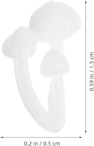 Miniatura 4 de ARTIBETTER 9pcs mini DIY 3D hongo ornamento planta jardín modelo casa de muñecas micro paisaje estilo aleatorio