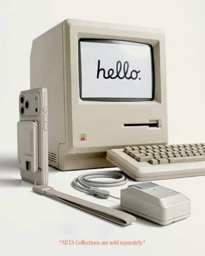 Image of Spigen for AirPods Pro 3 Case, Classic LS Compatible with AirPods Pro 3rd Generation Case (2025) Classic Macintosh Design - Stone