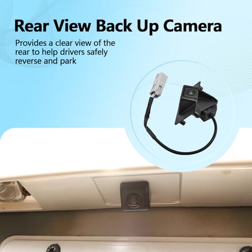 Image of Rear View Back Up Camera Compatible with Cadillac Escalade ESV Suburban 1500 2500 Tahoe Yukon XL 1500 2500 2009-2014 Replaces 22913932 19211811 22790290