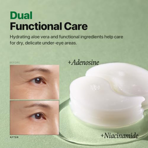 Image of Nature Republic Real Squeeze Aloe Vera Eye Patches (60 Count)