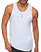 Next Level Men's Cotton Tank L WHITE