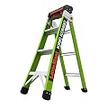 Little Giant Ladders, King Kombo, Professional, 4 ft. A Frame, 7 Ft. Extension, Fiberglass, Type 1AA, 375 lbs weight rating, (13470-001)