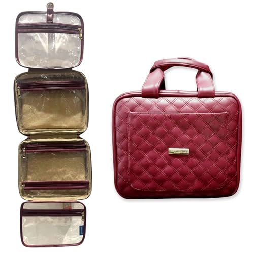 Image of Handcuffs Toiletry Bag Women Korean Style Travel Makeup Cosmetic Organizer Big Size More Space Professional Toiletry Bag Foldable