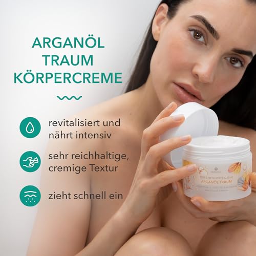 Arganöl-Creme Dermasel Totes Meer Körpercreme 200 ml