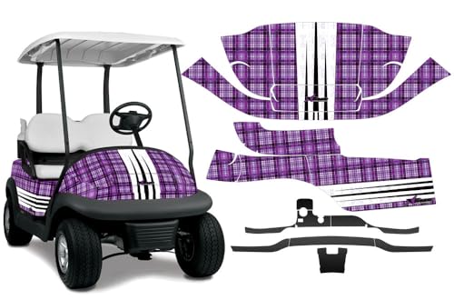 AMR Racing Golf Car Graphics Kit: Golf Cart Stickers for