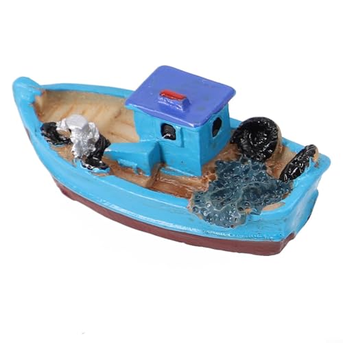 【 e materiale】Realizzato in resina, questo modello di barca in miniatura è costruito per durare. Può resistere alla manipolazione quotidiana e all'esposizione senza perdere il suo fascino. L'uso di materiali di alta qualità garantisce la sua longevità e durata.