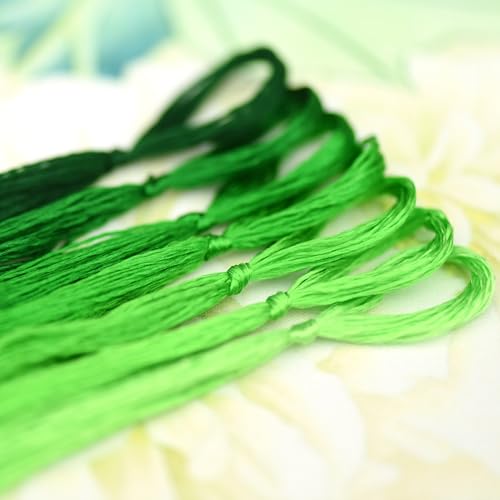 Image of MIINGGUXIUYI Mulberry Silk Floss Embroidery Thread Floss-Cross Stitch Threads China Silk Woven Jewelry Threads DIY Sewing Kits (90)