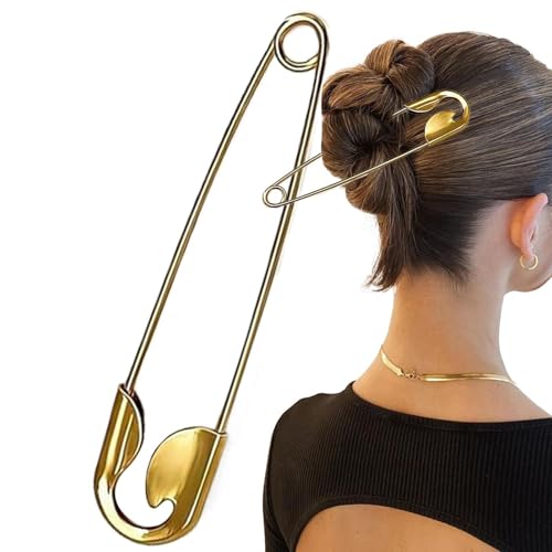 Hair Pins Female Metal Fashion Holder Decorative Clamp Fine Control Elegant Styling Ornament Beauty Set for Women Girls Dancer H