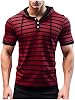 Sudadera con capucha de manga corta con rayas y cordón para hombre, estilo deportivo 2