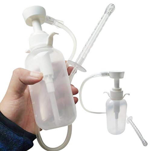 Funwill Reusable Home Anal Douche Cleaner Enema Anal Vagina Cleaning Kit Anal Shower Enema Bottle for Douche, Coffee & Water Colon Cleansing/Detox (300ml/10.1oz) - Thumbnail 7