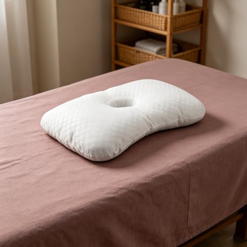 Almohada perforada para dormir de lado cómodo con cuidado post-perforación 8