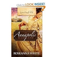 Love Fnds You in Annapolis, Maryland by Rosanna White - Large Print Edition Hardback 1617935816 Book Cover