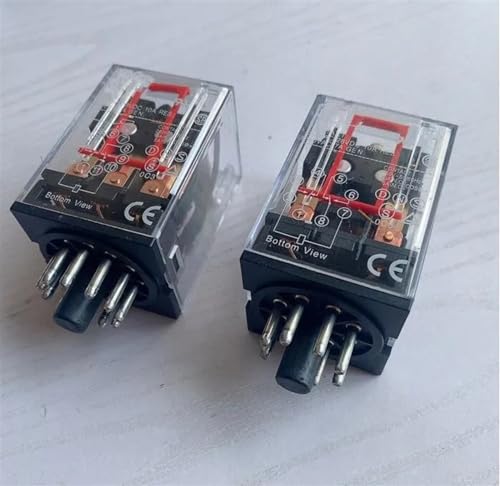 Relé pequeño MK3P 11PIN AC220V con base de alta conductividad para evitar fallos de corriente 2