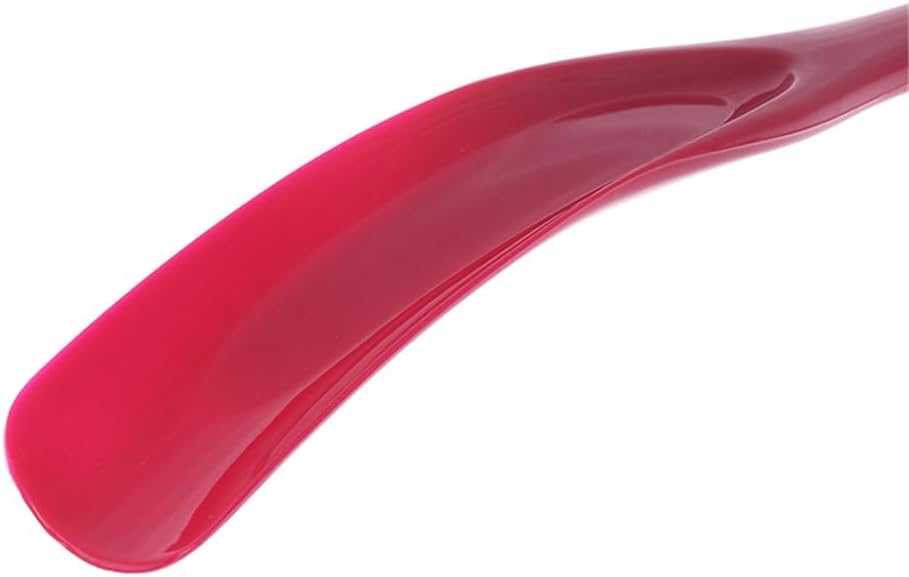 2PCS Professional Shoe Lifter 19cm Horns Plastic Horn Spoon Shape Shoehorn