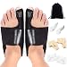 Bunion Corrector & Bunion Relief Kit, Bunion Splint, Big Toe Corrector Straightener Brace, Toe Separators Spacers Straighteners, Hammer Toe, Hallux Valgus, Toe Joint Pain Relief Aid for Men & Women