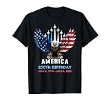 250th Anniversary USA Men 250 Year America Eagle 4th of July T-Shirt