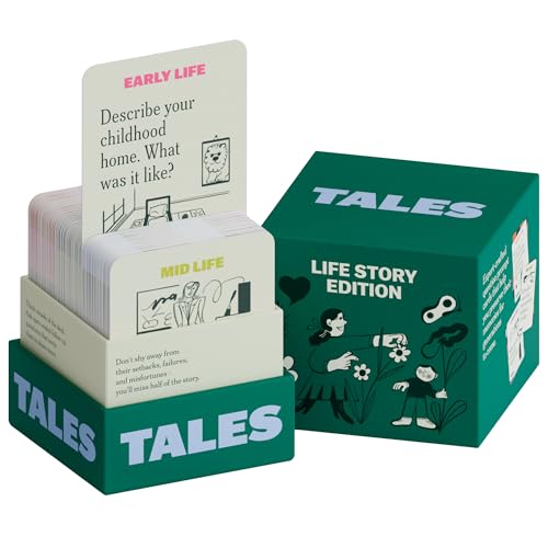 TALES 150 Conversation Cards Life Story Edition Preserve Family Memories