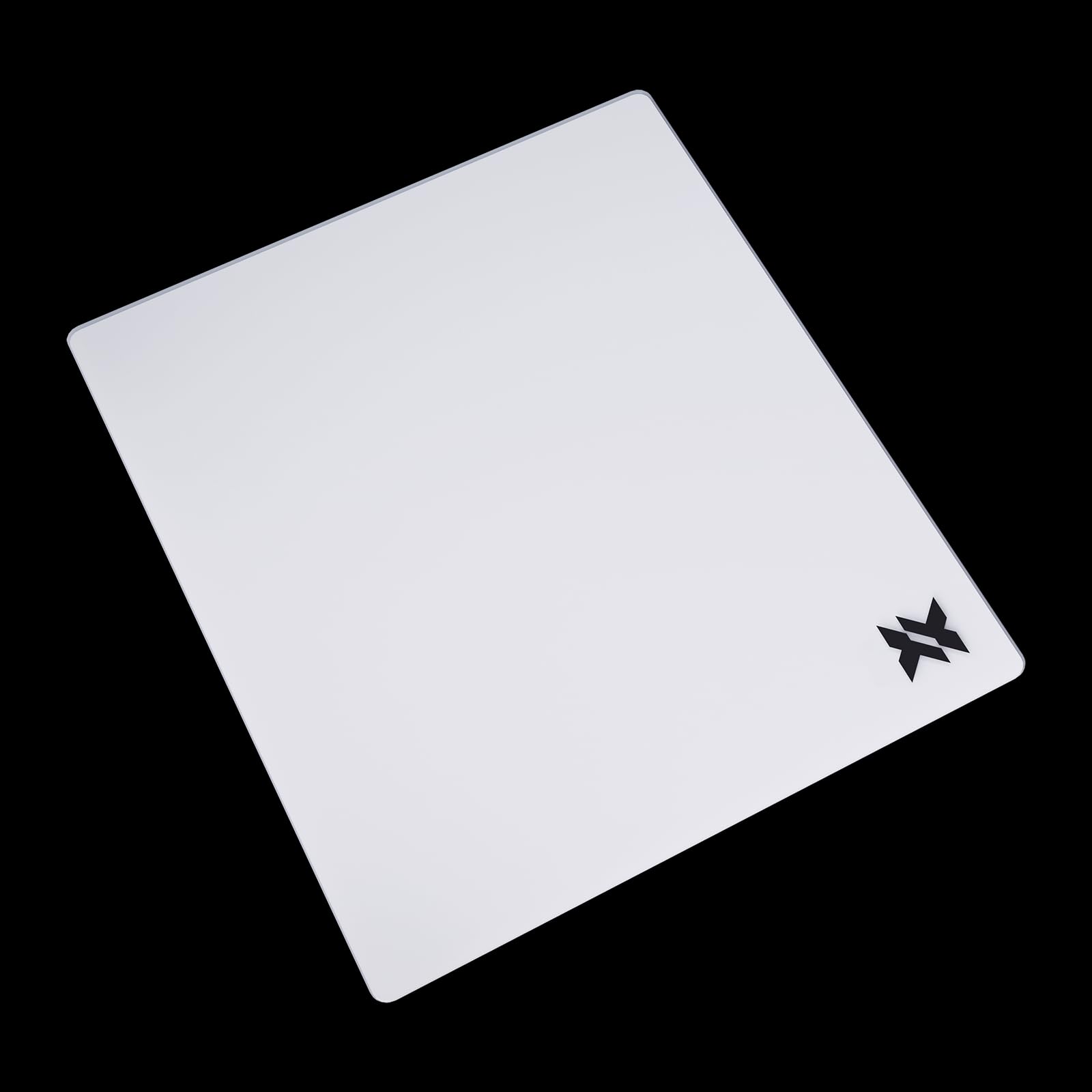IPASON Tempered Glass Gaming Mouse Pad Ultra-Smooth Micro-Etched Surface Improved Precision & Speed Impact&Scratch Resistant Anti-Slip High-Density Silicone Rubber Base 19.6X15.7″ Large Mouse Mat