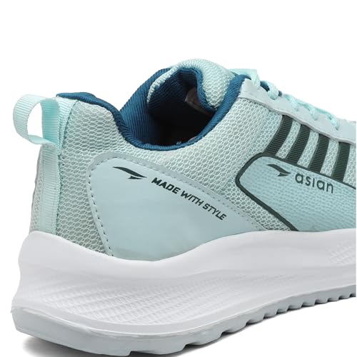 Image of ASIAN Women's Mercury-12 Casual Sneaker Shoes Lightweight Soft & Comfortable with Extra Cushion Lace-Up Shoes for Women's & Girl's