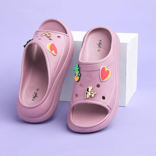 Image of NO SOX Women Orthopedic Slippers Comfortable Slides Flip Flops | Lightweight Anti Slip Sliders for Indoor Outdoor Casual Daily Wear