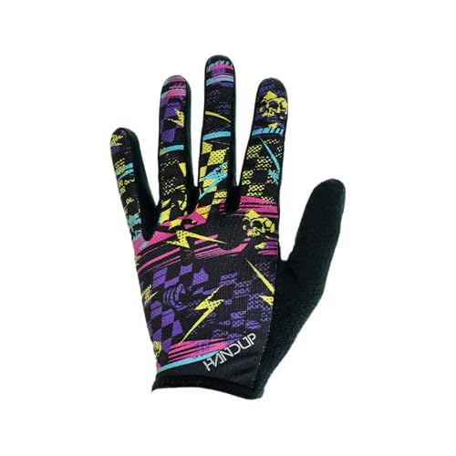 Handup Most Days Full Finger Lightweight Anti-Slip Breathable Mountain Bike MTB Bicycle Enduro Downhill XC Cycling Motocross Unisex Gloves (Shred Til Ya Dead, Large)