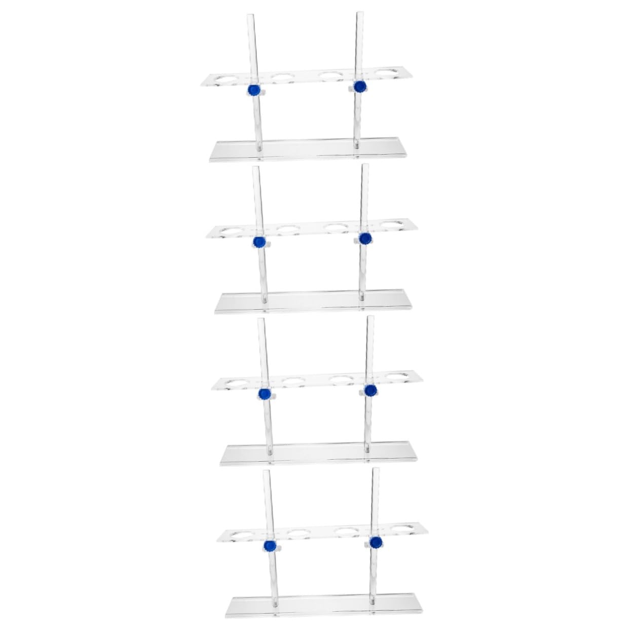SOLUSTRE 4pièces Support De Réglable Pour Entonnoirs Rack De Laboratoire Pour Expérimentations Outil De Support Pour Chimie Et Biologie