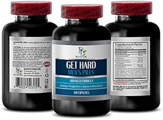 Male Enhancing Pills Erection - GET Hard - Mens Pills - Advanced Formula - l-arginine Fitness Labs - 1 Bottle (60 Capsules)