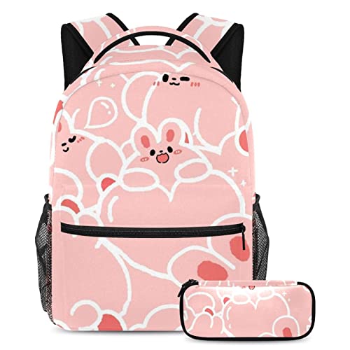 Sac à dos rose pour enfants idéal pour les cours et les sorties du week-end
