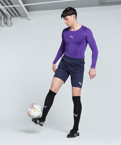 PUMA Herren Liga Baselayer Tee Ls Shirt, Prism Violet, L EU – Ansicht 5