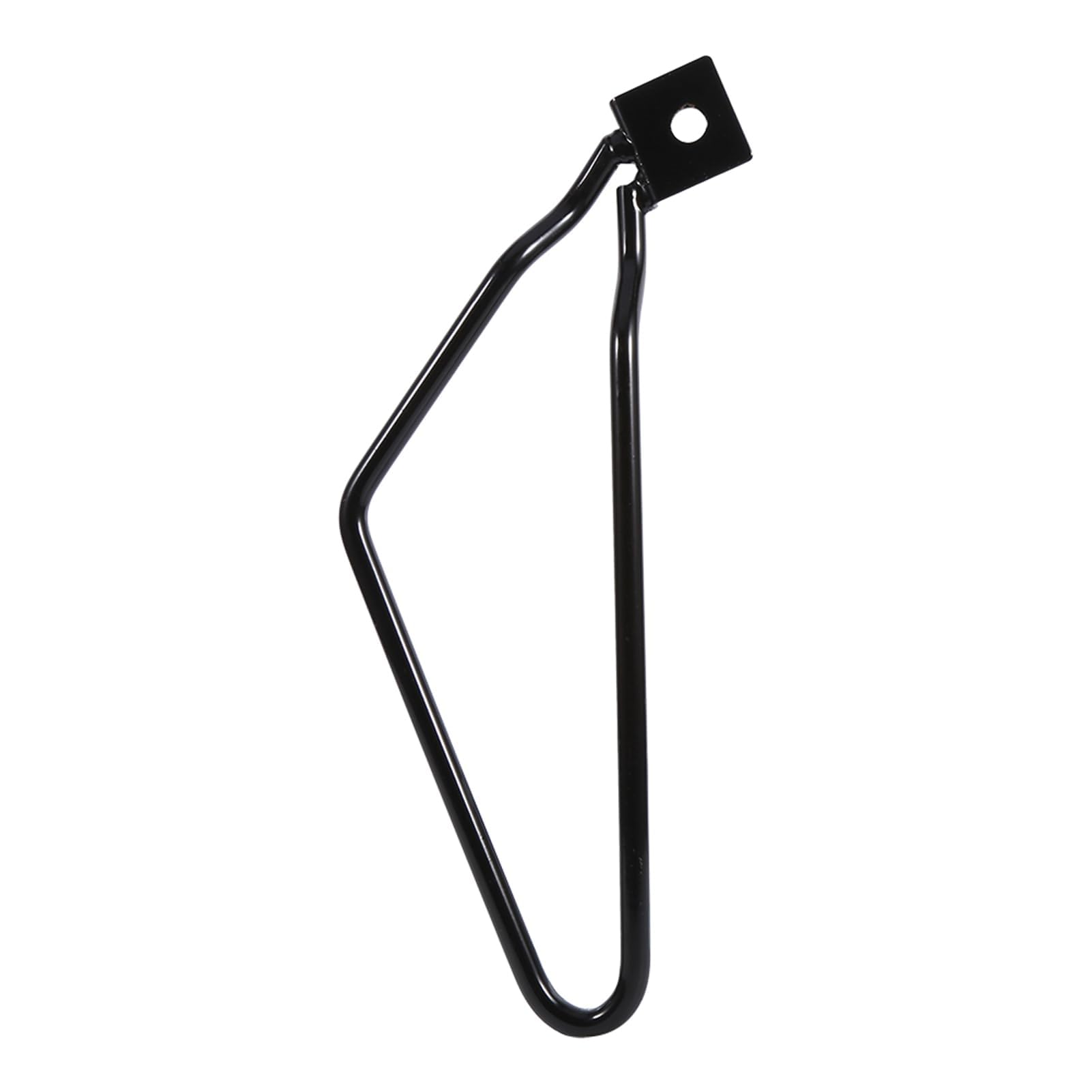 Cocoarm 2 x uchwyt na sakwy motocyklowe, czarny, żelazny, chromowany, pasuje do XL883/1200 HD1450/1584