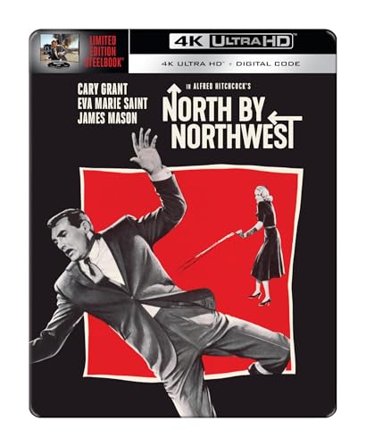 North By Northwest (4K Ultra HD + Digital) Steelbook [4K UHD]