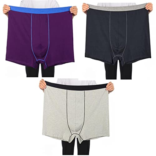 Calzoncillos bóxer de hombre talla grande 11XL bragas sueltas masculinas 45-210kg