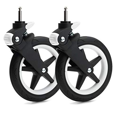 Cerchioni Passeggino Bugaboo Fox Nero Lucido - Ricambio Originale, Design Elegante E Resistente