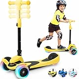 LOLURE Toddler Scooter, Scooter for Kids Ages 3-5 (Suitable for 2-12), Kids Scooter 4 Adjustable...