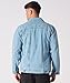 JMOJO Blue Jean Jacket Men - Regular Fit Mens Denim Jackets Trucker Style With Functional Pockets - Vintage Long Sleeves Men's Jeans Jacket - Classic Button Down Cowboy Jacket for Casual Outfits