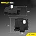 HVAC Heater Blend Door Actuator Compatible with Chrysler 200, Dodge Avenger/Durango/Journey, Jeep Compass/Patriot/Wrangler, Ram ProMaster - Replaces 68018109AA, 604-029