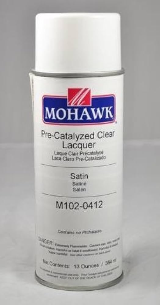 Pre-Catalyzed Clear Finish Satin