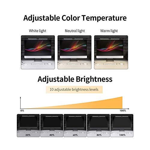 Btuty Lâmpada de Tela USB Tela de Monitor de Computador Lâmpada Pendurada Escritório LED Lâmpada de