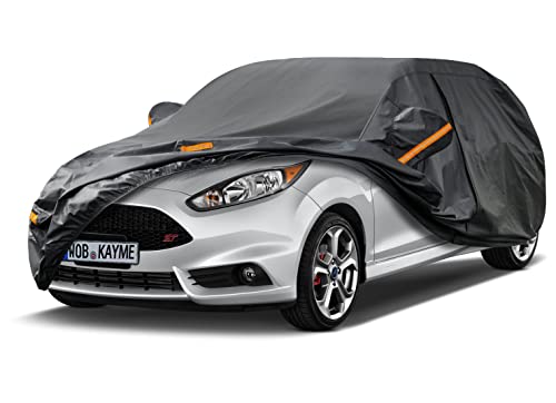 BEXITA Halbgarage Auto Winter Abdeckplane Wasserdichte Outdoor Autoabdeckung Halbe Autoplane