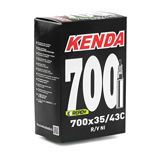 Cámara de Aire para Bicicletas - Cámara Presta Removible de 32 mm - 29 x 1.9/2.3 - Cámara de Bici Antipinchazos - Espesor de 1 mm - Cámara Bicicleta Montaña - Autosellante Incorporado - Negro - Kenda