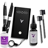 Generic V-Light Hair Extensions Kit Premium Complete incl. V-Light Removal Machine, V-Light Removal Solution, V-Light Glue V-Light Extensions Kit for UV Extensions, Black