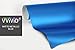 VViViD Matte Pearl Blue Car Wrap Vinyl Roll with Bubble and Air Free Channel Tech DIY (1ft x 5ft)