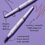 e.l.f. Instant Lift Waterproof Brow Pencil, Long-Lasting Eyebrow Pencil For Grooming & Shaping Brows, Vegan & Cruelty-free, Deep Brown - Image 2