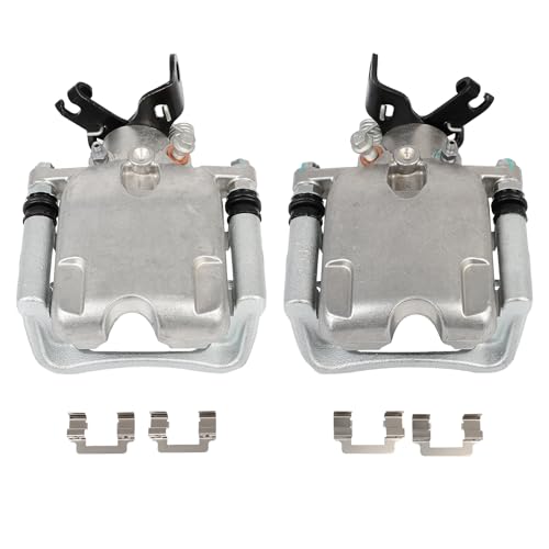 Image of SCITOO 18B5401A 18B5400A Rear Left & Right Disc Brake Calipers Assembly w /Bracket for Buick for Lacrosse /for Regal,for Cadillac for XTS,for Chevrolet for Impala /for Malibu